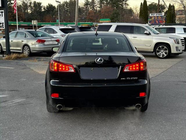 used 2012 Lexus IS 250 car, priced at $13,995