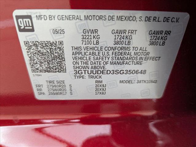 new 2025 GMC Sierra 1500 car, priced at $62,030