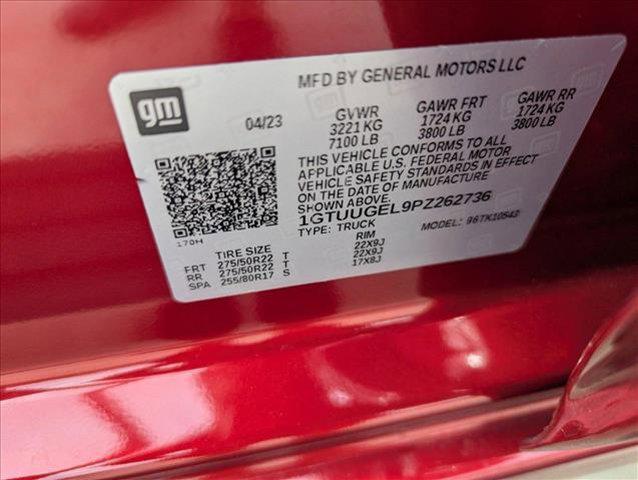 used 2023 GMC Sierra 1500 car, priced at $59,528