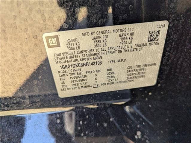 used 2017 GMC Yukon XL car, priced at $17,908