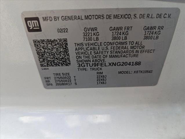 used 2022 GMC Sierra 1500 car, priced at $42,918