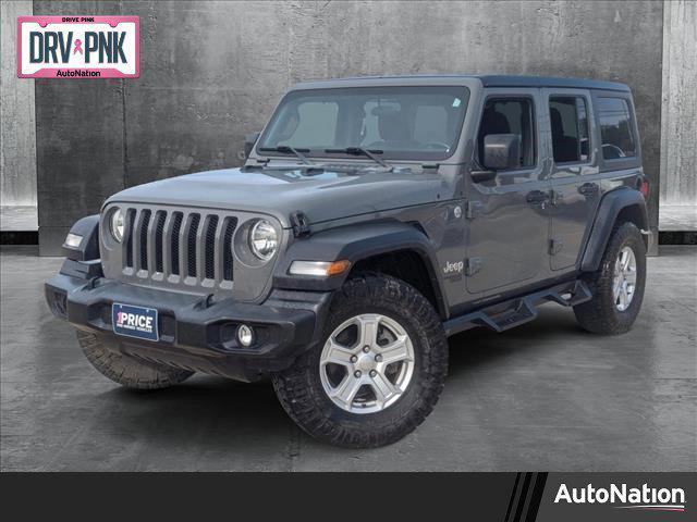 used 2019 Jeep Wrangler Unlimited car, priced at $27,613