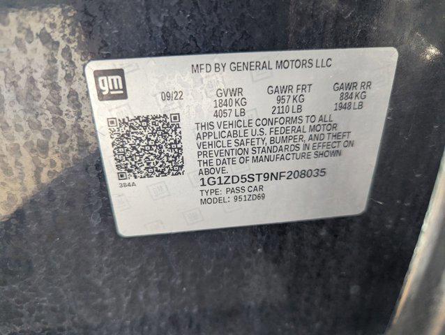 used 2022 Chevrolet Malibu car, priced at $18,553