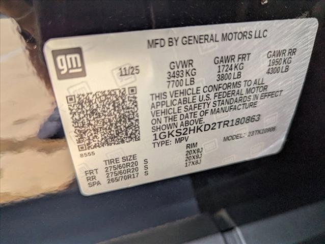 new 2026 GMC Yukon XL car, priced at $87,475