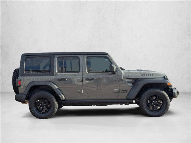 used 2020 Jeep Wrangler Unlimited car, priced at $21,022