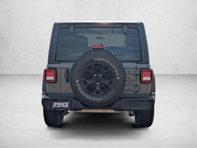 used 2020 Jeep Wrangler Unlimited car, priced at $21,022