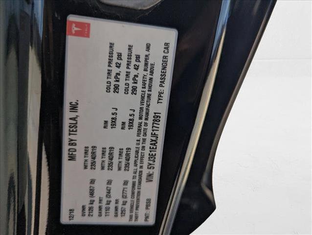 used 2018 Tesla Model 3 car, priced at $19,713