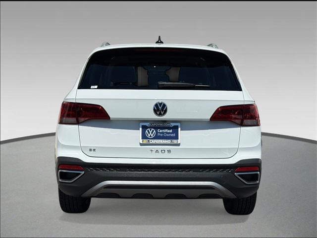used 2022 Volkswagen Taos car, priced at $21,999