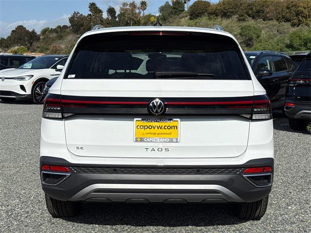 new 2025 Volkswagen Taos car, priced at $28,171