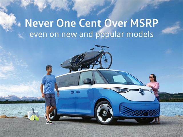 new 2025 Volkswagen ID.4 car, priced at $49,034