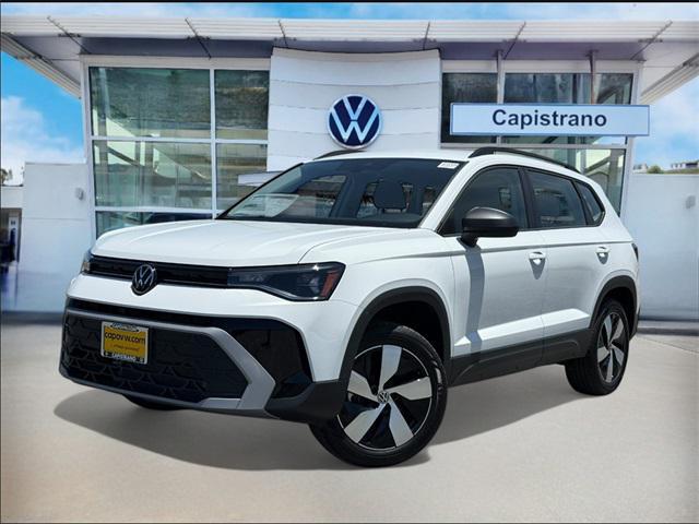 new 2025 Volkswagen Taos car, priced at $27,700