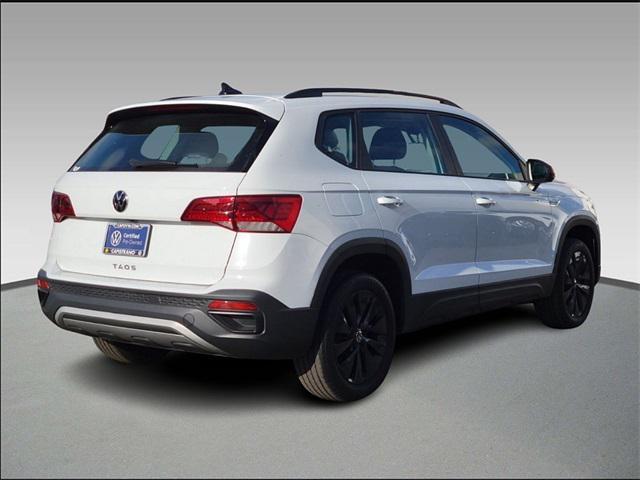 used 2022 Volkswagen Taos car, priced at $17,899