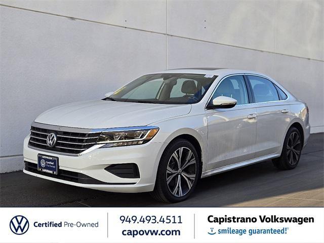 used 2021 Volkswagen Passat car, priced at $19,499