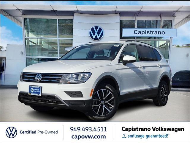 used 2021 Volkswagen Tiguan car, priced at $19,399