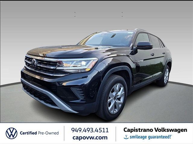 used 2021 Volkswagen Atlas Cross Sport car, priced at $20,899