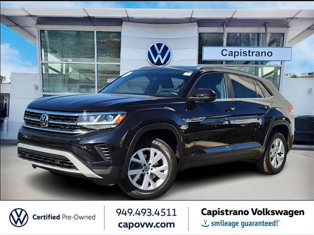 used 2021 Volkswagen Atlas Cross Sport car, priced at $20,499