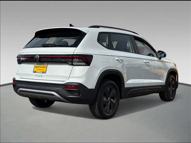 new 2025 Volkswagen Taos car, priced at $25,521