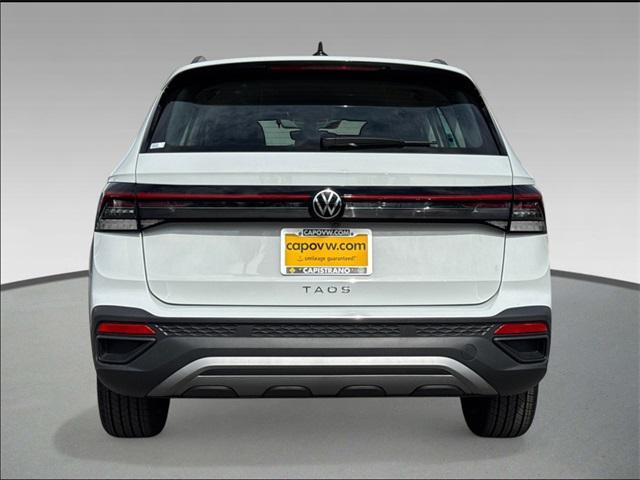 new 2025 Volkswagen Taos car, priced at $25,521