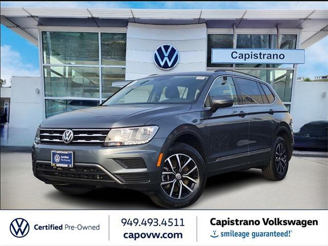 used 2021 Volkswagen Tiguan car, priced at $18,499