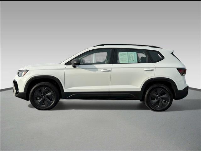 used 2025 Volkswagen Taos car, priced at $22,999