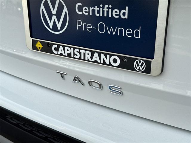 used 2025 Volkswagen Taos car, priced at $22,999