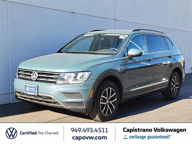 used 2021 Volkswagen Tiguan car, priced at $22,899