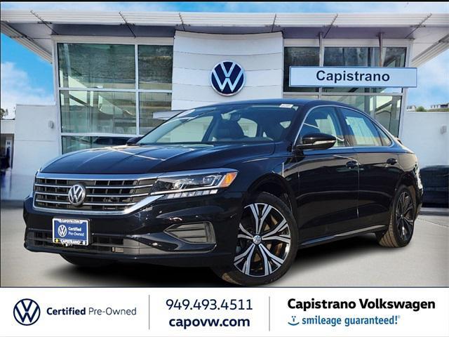 used 2021 Volkswagen Passat car, priced at $18,899