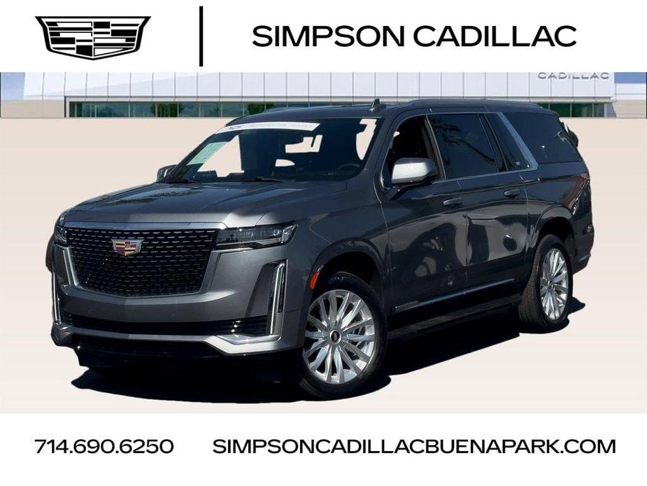 used 2022 Cadillac Escalade ESV car, priced at $67,451