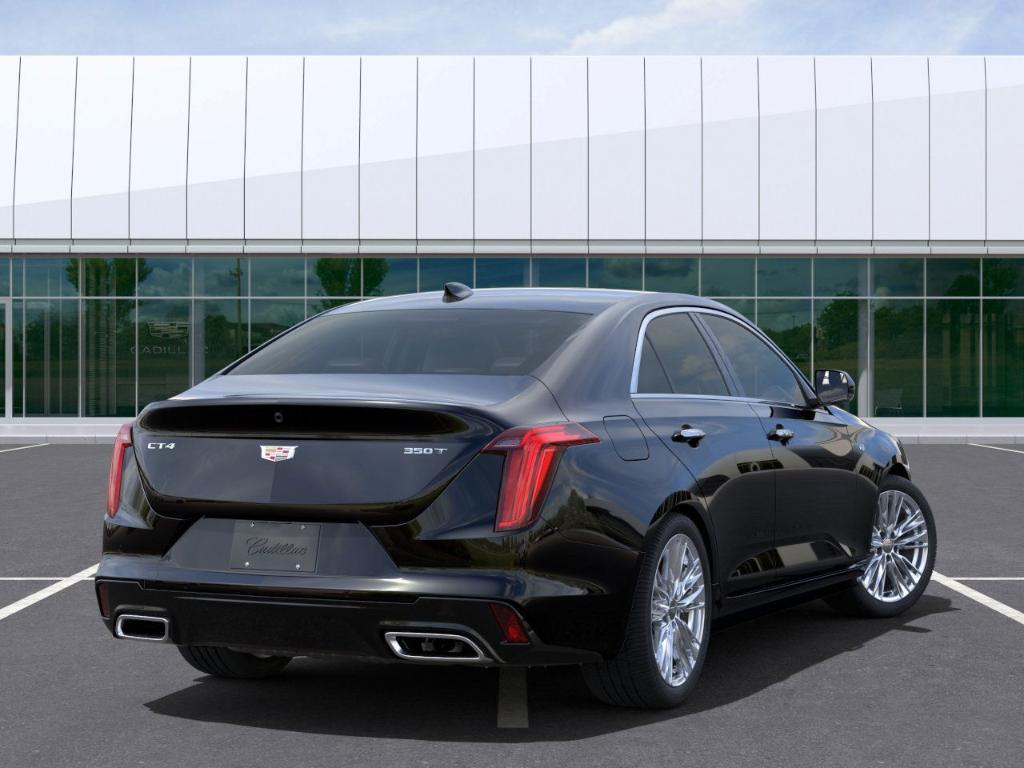 new 2025 Cadillac CT4 car, priced at $44,490