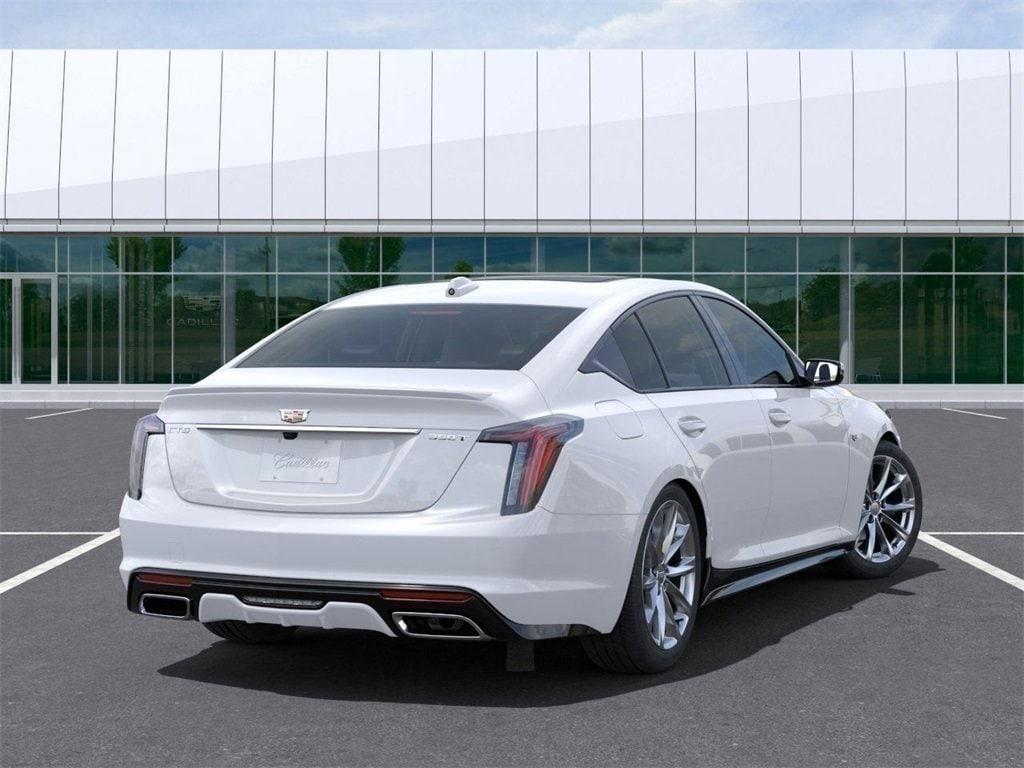 new 2025 Cadillac CT5 car, priced at $55,085