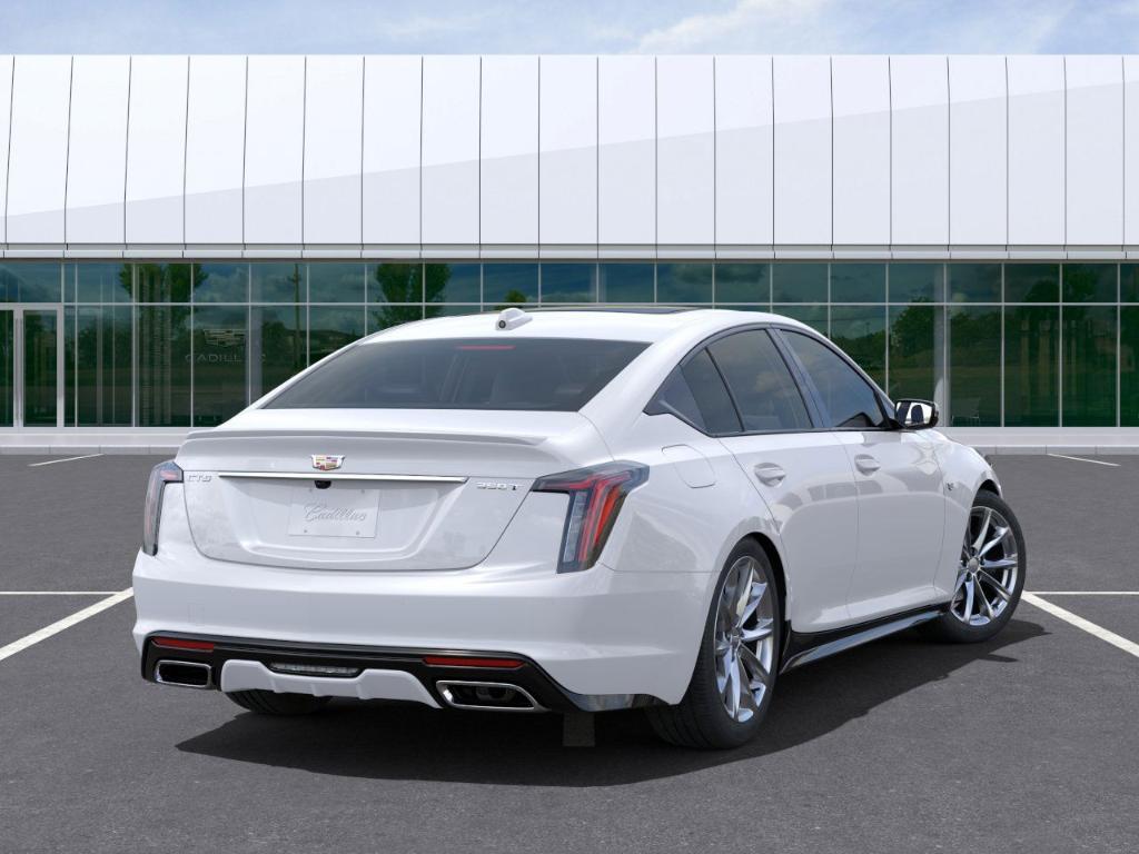 new 2025 Cadillac CT5 car, priced at $55,085
