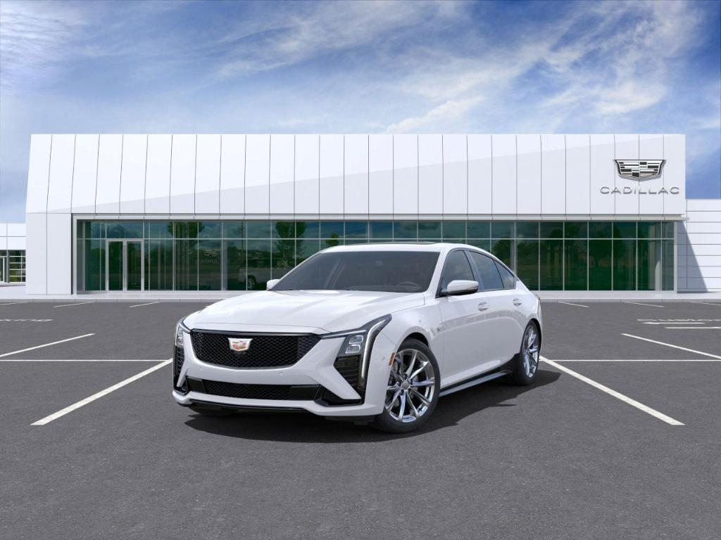 new 2025 Cadillac CT5 car, priced at $55,085