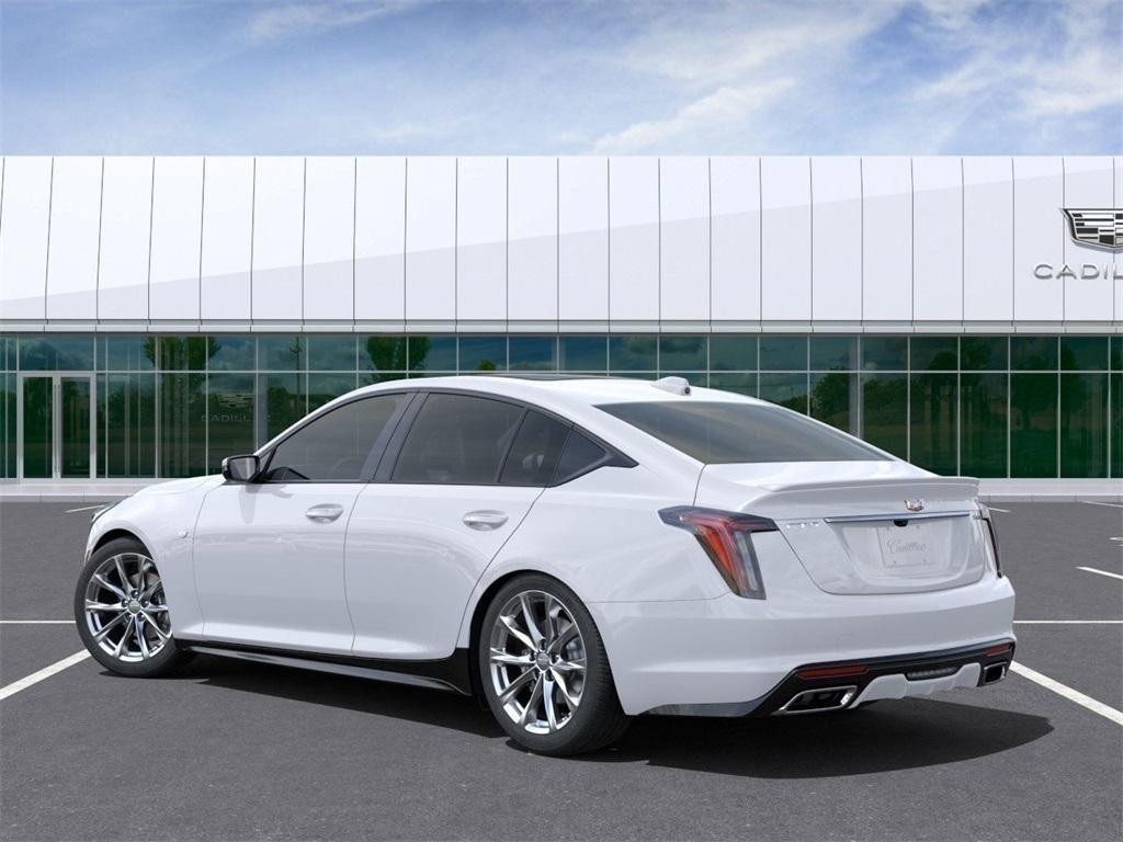 new 2025 Cadillac CT5 car, priced at $55,085