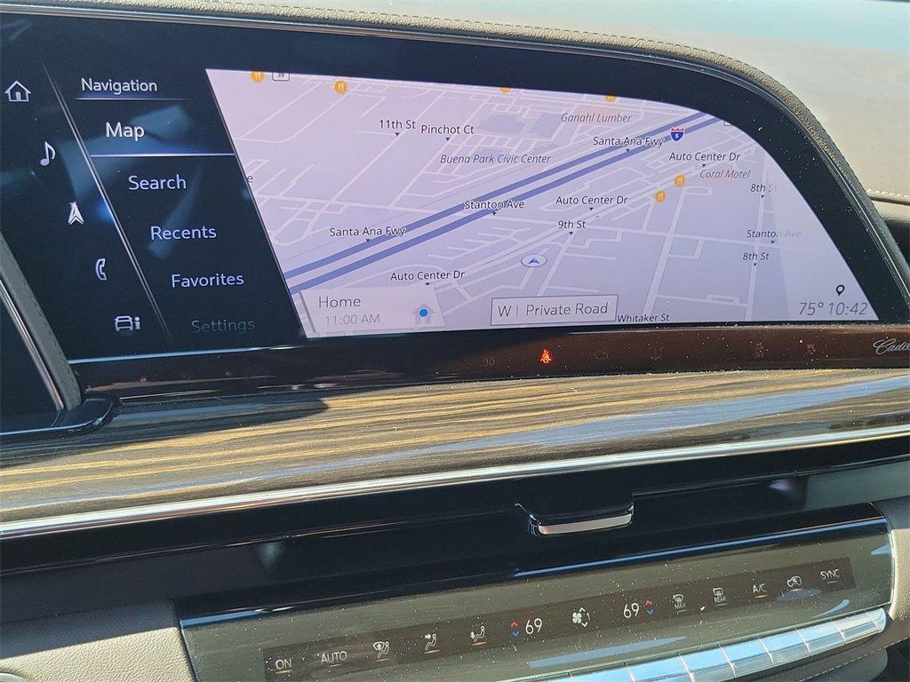 used 2022 Cadillac Escalade car, priced at $72,450