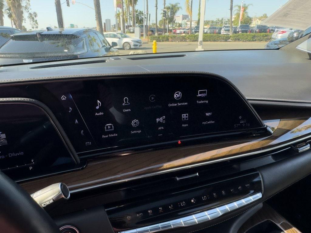 used 2023 Cadillac Escalade car, priced at $88,951