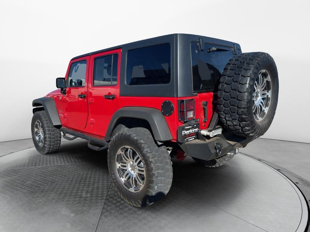 used 2011 Jeep Wrangler Unlimited car, priced at $18,594