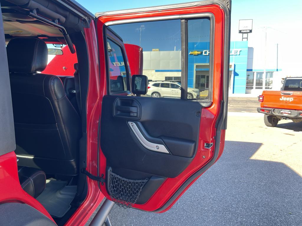 used 2011 Jeep Wrangler Unlimited car, priced at $18,594