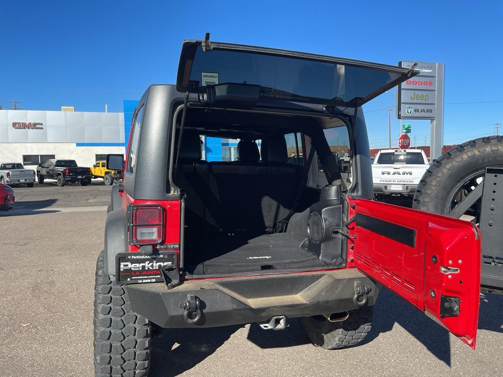 used 2011 Jeep Wrangler Unlimited car, priced at $18,594