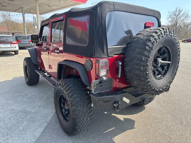 used 2013 Jeep Wrangler Unlimited car, priced at $17,900