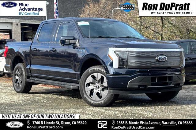 used 2023 Ford F-150 Lightning car, priced at $60,000