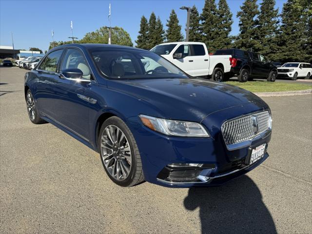 used 2018 Lincoln Continental car, priced at $24,000