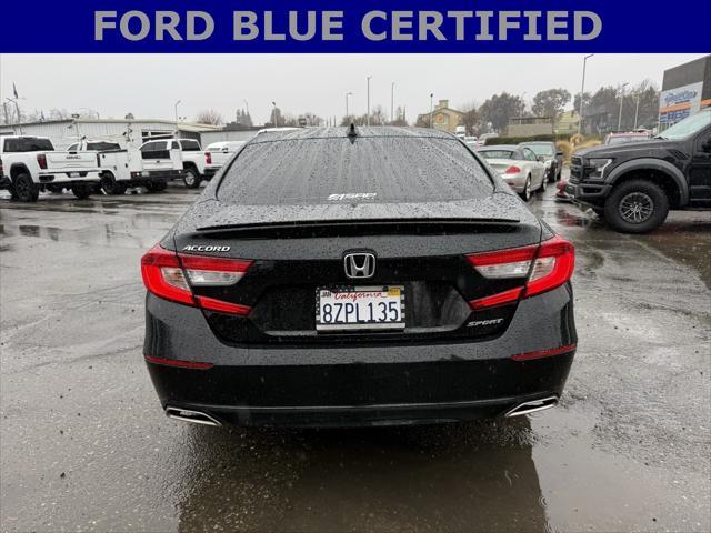 used 2022 Honda Accord car, priced at $25,500