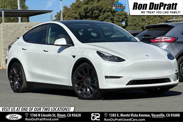 used 2021 Tesla Model Y car, priced at $29,000