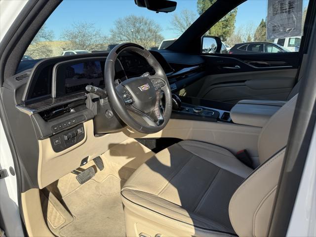 used 2023 Cadillac Escalade car, priced at $72,000