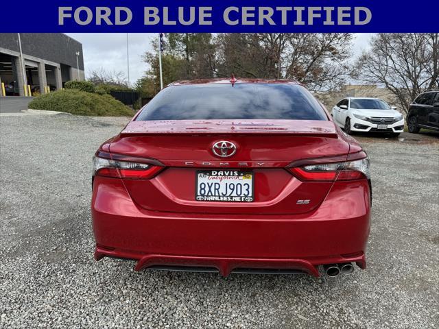 used 2021 Toyota Camry car, priced at $22,500