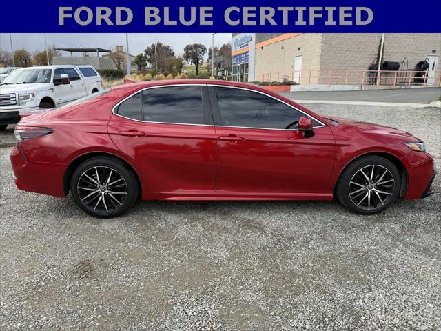 used 2021 Toyota Camry car, priced at $22,500