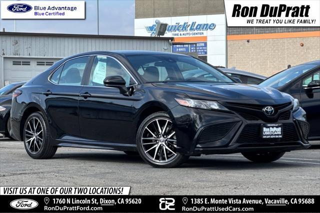 used 2021 Toyota Camry car, priced at $21,400