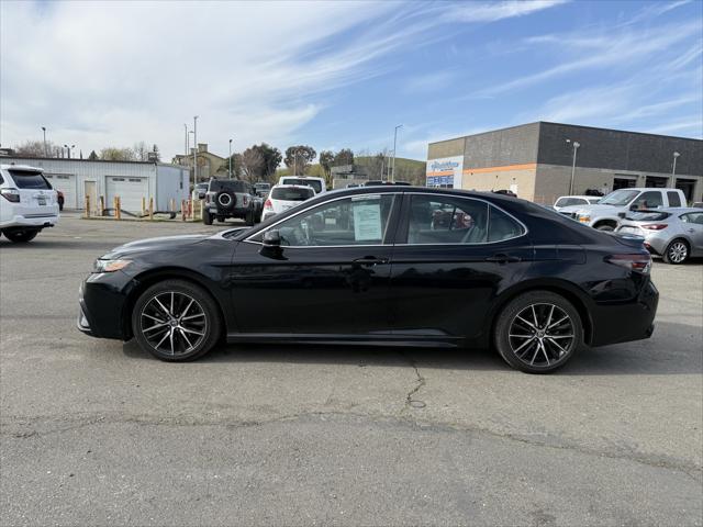 used 2021 Toyota Camry car, priced at $22,000