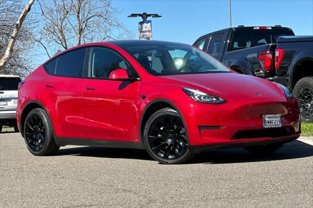 used 2020 Tesla Model Y car, priced at $30,000