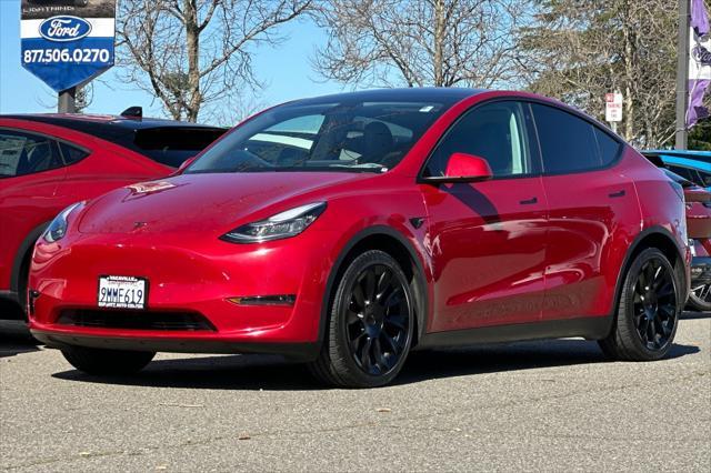 used 2020 Tesla Model Y car, priced at $30,000